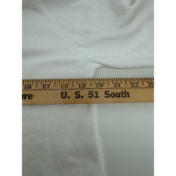 Barefoot Dreams Cozychic Ultra Lite Hoodie Women's Large  White Kangaroo Pocket - Picture 7 of 8